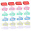 240Pièces Porte-Clés Avec Étiquettes, PVC Et , Usage Polyvalent 3