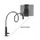 Flexible Arm Tablet Mount Holder for Bed Use with Double Clips for Secure Device Holding and Easy Adjustment 3