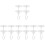 16Sets White Iron Ceiling Hooks Durable Plant Hangers for Home Use 1