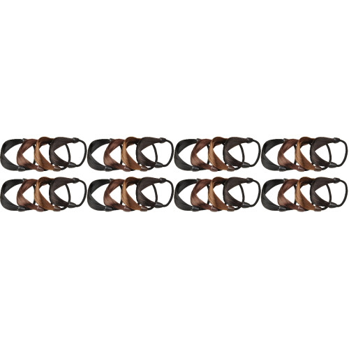 32Pcs Assorted Color Elastic Hair Bands Comfortable Ponytail Holders