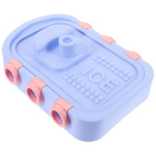 2Pcs Blue Silicone Ice Cream Maker Mold for Homemade Lollipops