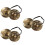 3Pièces Petites Cymbales En Cuivre Pour Percussion Et 8