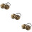 3Pièces Petites Cymbales En Cuivre Pour Percussion Et 10