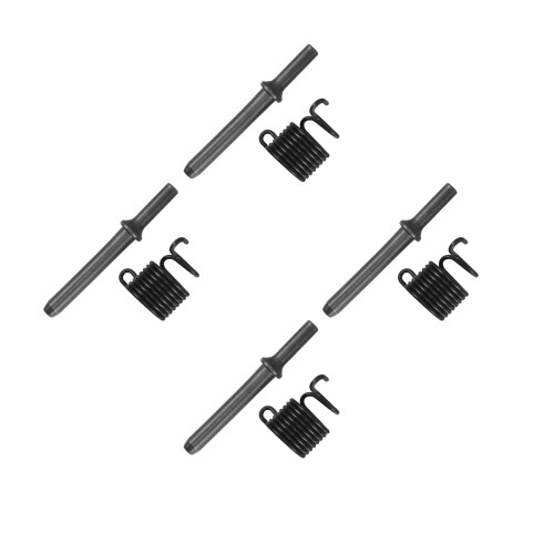 4Sets Versatile Pneumatic Rivet Hammer Kit Air Bits Alloy Steel