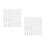 120Pcs Smooth Silicone Lip Brushes for Makeup and Lip Gloss in White 1