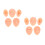 2Ensembles Modèles Silicone Piercing Entraînement Couleur Kaki 5