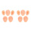 2Ensembles Modèles Silicone Piercing Entraînement Couleur Kaki 9