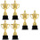 6Pièces Trophées Décoratif Prix Étudiant Compétition 8