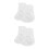 2Paires Mini Peluche Blanches Habillage Chic 6
