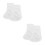 2Paires Mini Peluche Blanches Habillage Chic 8