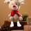 2Paires Mini Peluche Blanches Habillage Chic 10