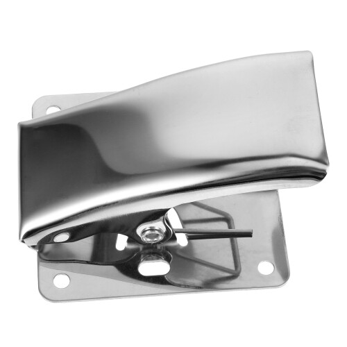 5Pièces Accessoire Poisson Inox À Prise Sûre Couleur Argent 1
