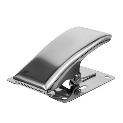 5Pièces Accessoire Poisson Inox À Prise Sûre Couleur Argent 2