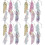 4Ensembles Marque-Pages Artisanaux DIY Forme Plume Décoratif 4