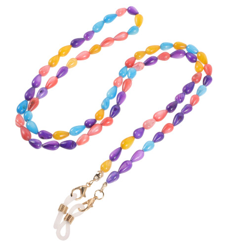 3Pièces Lanière Lunettes Durable Silicone Métal 1