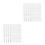 120Pcs Smooth Silicone Lip Brushes for Makeup and Lip Gloss in White 8