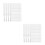 120Pcs Smooth Silicone Lip Brushes for Makeup and Lip Gloss in White 9