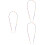 3Pièces Lanière Lunettes Durable Silicone Métal 7