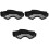 3Pièces Lunettes De Noir Pièce Protège Vent Pour Petit 3