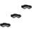 3Pièces Lunettes De Noir Pièce Protège Vent Pour Petit 5