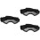 3Pièces Lunettes De Noir Pièce Protège Vent Pour Petit 6