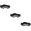 3Pièces Lunettes De Noir Pièce Protège Vent Pour Petit 9