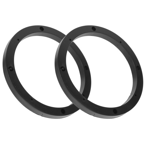 4Pièces Espacement Haut-Parleurs 6.5'' Plastique Noir 1