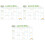 3Pièces Calendrier Menu Effaçable PVC Pour 4