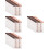 Stickers Faux Sourcils Marron Décor Waterproof Durable 8