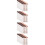 Stickers Faux Sourcils Marron Décor Waterproof Durable 9