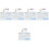 5Ensembles Tableau Effaçable Transparent 5