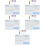 5Ensembles Tableau Effaçable Transparent 8