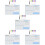 5Ensembles Tableau Effaçable Transparent 9