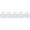 5Ensembles Tableau Effaçable Transparent 10