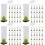 160Pièces Cages À Plastique Transparent Pour Sécurisé 6