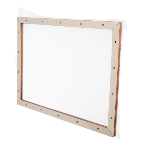 3Pièces Cadre En Bois Pour Fabrication Mesh DIY 2