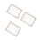 3Pièces Cadre En Bois Pour Fabrication Mesh DIY 5