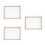 3Pièces Cadre En Bois Pour Fabrication Mesh DIY 7