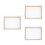 3Pièces Cadre En Bois Pour Fabrication Mesh DIY 8