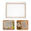 3Pièces Cadre En Bois Pour Fabrication Mesh DIY 10