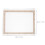 3Pièces Cadre En Bois Pour Fabrication Mesh DIY 11
