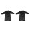 2Pcs Durable Long Sleeve PU Apron Waterproof Work Smock for Cooking 7
