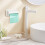 2Pcs Adhesive Garbage Bag Storage Box PP Wall Mounted Assorted Colors 4
