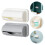 2Pcs Adhesive Garbage Bag Storage Box PP Wall Mounted Assorted Colors 10