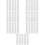 140Pcs Premium Elastic Bra Extenders White Comfortable Hook Clasps 10