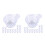 600Pcs Ergonomic Clear Plastic Urine Cups for Pregnancy and Lab Sample 5