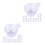 600Pcs Ergonomic Clear Plastic Urine Cups for Pregnancy and Lab Sample 7