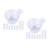 600Pcs Ergonomic Clear Plastic Urine Cups for Pregnancy and Lab Sample 9