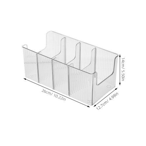 2Pcs High Capacity Clear Cd and Dvd Storage Box with Protective Holder 2