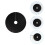 100Pcs Black Reusable Non-Woven Tree Mulch Ring Root Protection Mat 10